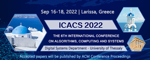 ICACS 2022 organization by the DS Dep. was a complete success!