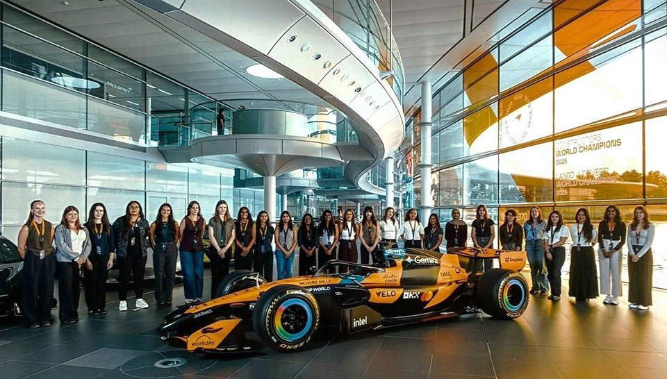 McLaren Racing NEXT 2026: Διεθνής διάκριση για φοιτήτρια του Τμ. Ψηφιακών Συστημάτων